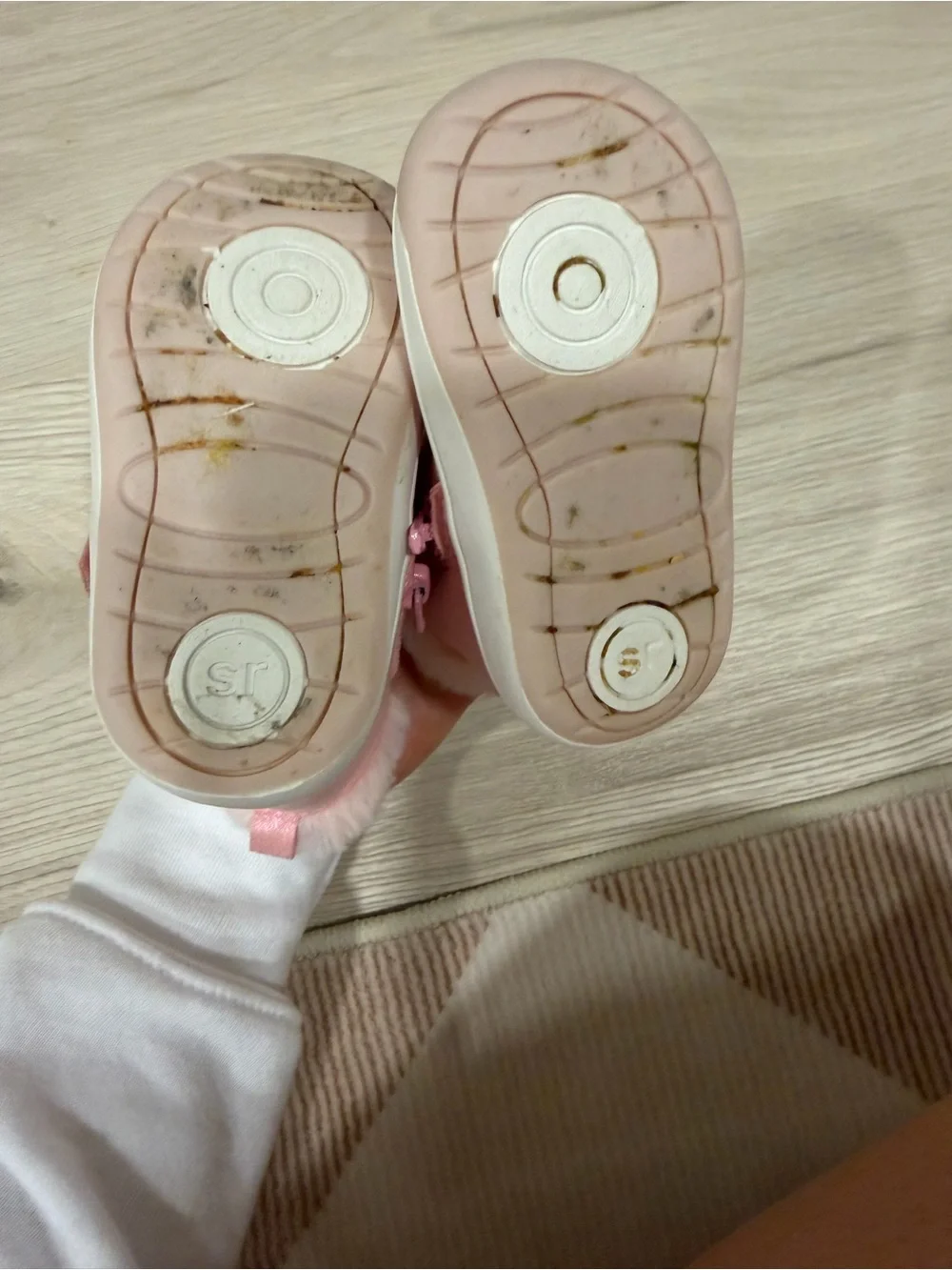Stride Rite Toddler Shimmer Pink Faux-Fur Ankle Boots